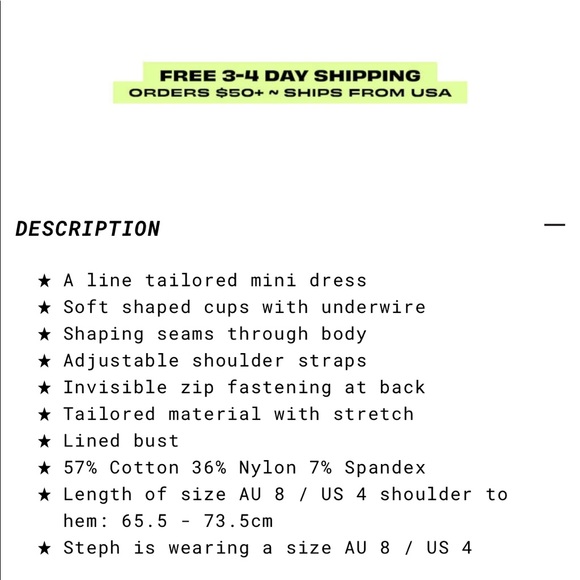 Princess Polly NWOT NOVELLA MINI DRESS RED - Picture 7 of 10